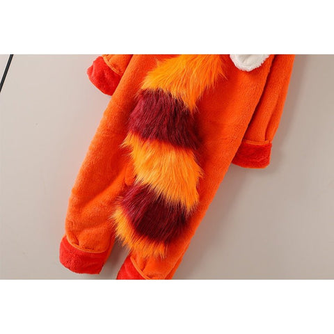 Halloween Kids Costume Lina Belle Little Bear Mei Mei Jumpsuit Fox Tail Cosplay Outfit - Coscosmos