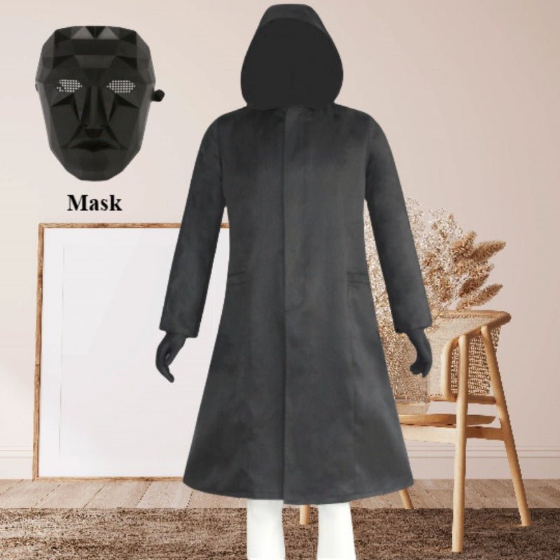 Halloween Paper Money House Dali Kids Jumpsuit Movie Cosplay Outfit - Coscosmos