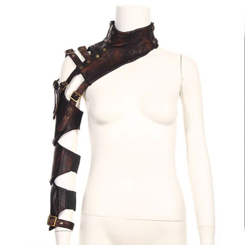 Halloween Punk Arm Cuffs Medieval Cosplay Party Prop - Perfect for Medieval Themed Events - Coscosmos