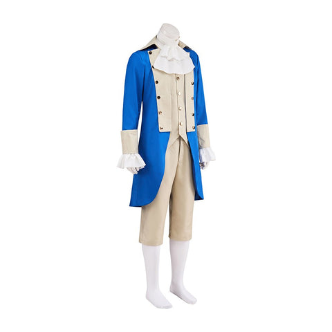 Hamilton Blue Simplified Costume for Women - Alexander Hamilton Cosplay Outfit - Coscosmos