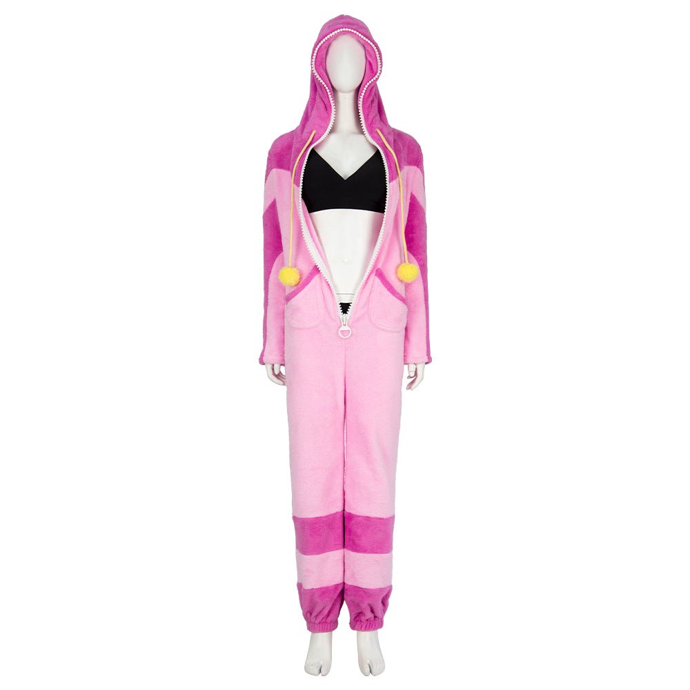 Han Juri Pajama Version Cosplay Costume from Street Fighter 6 - Coscosmos