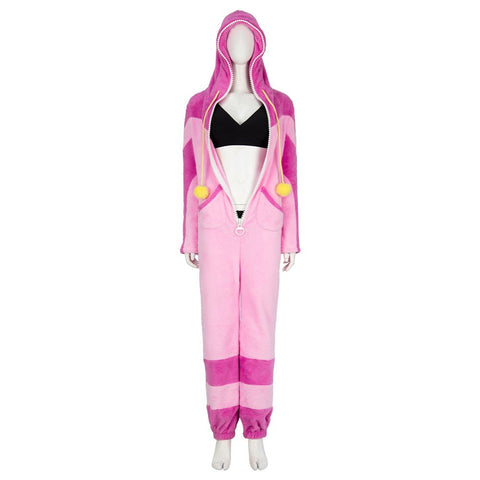 Han Juri Pajama Version Cosplay Costume from Street Fighter 6 - Coscosmos