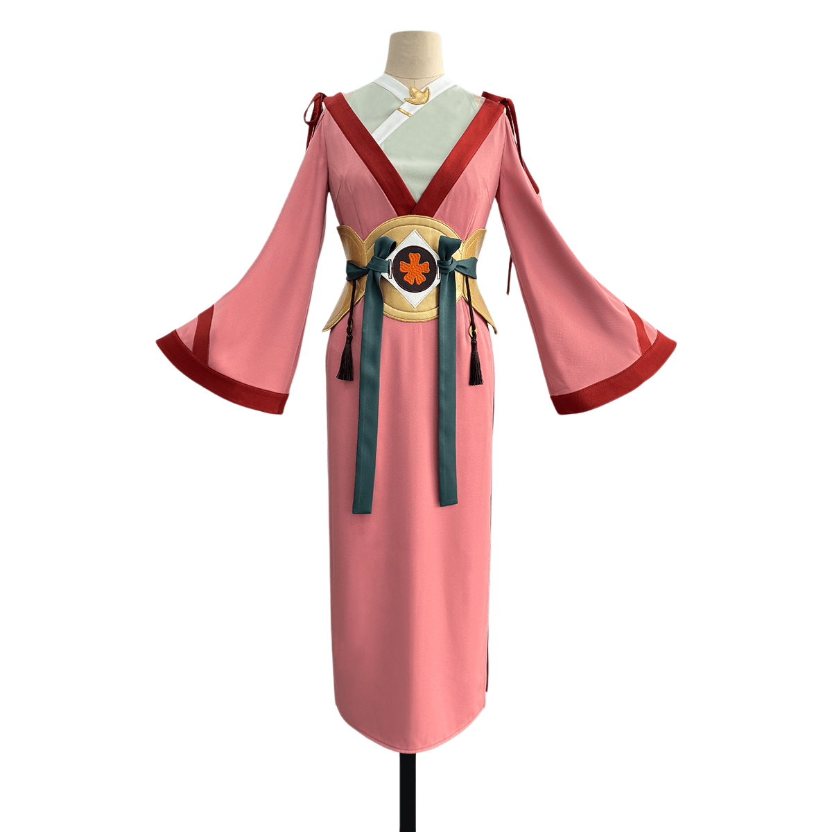 Haruno Sakura Cosplay Costume - Naruto Shippuden Akatsuki Pink Hair Ninja Uniform Full Set - Coscosmos