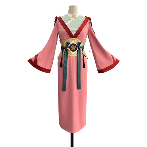 Haruno Sakura Cosplay Costume - Naruto Shippuden Akatsuki Pink Hair Ninja Uniform Full Set - Coscosmos