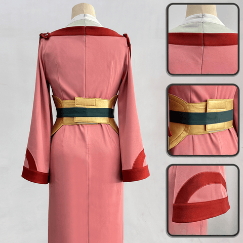 Haruno Sakura Cosplay Costume - Naruto Shippuden Akatsuki Pink Hair Ninja Uniform Full Set - Coscosmos
