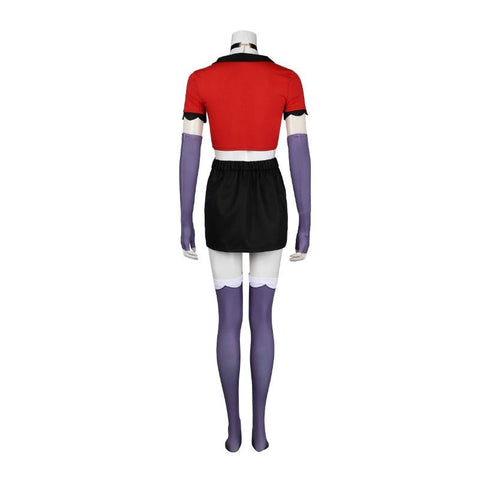 Hazbin Hotel Charlie, Vox, Alastor, and Vaggie Halloween Cosplay Costume Dress Suits - Coscosmos