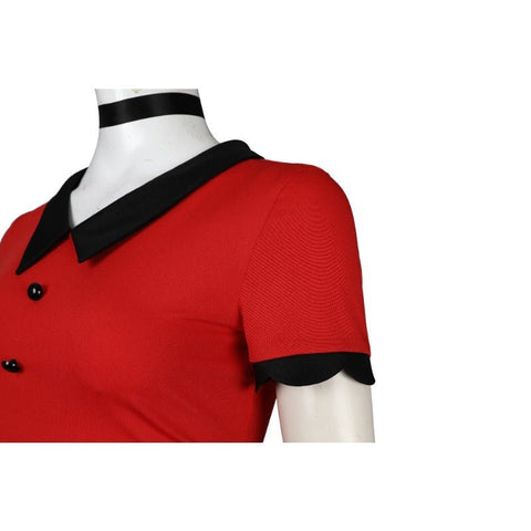 Hazbin Hotel Charlie, Vox, Alastor, and Vaggie Halloween Cosplay Costume Dress Suits - Coscosmos