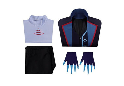 Hazbin Hotel Vox Cosplay Costume - Full Set TV Demon Suit for Halloween Role Play - Coscosmos