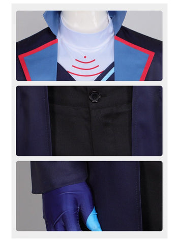 Hazbin Hotel Vox Cosplay Costume - Full Set TV Demon Suit for Halloween Role Play - Coscosmos