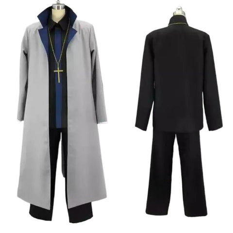 Hellsing Alexander Anderson Priest Cosplay Costume - Coscosmos
