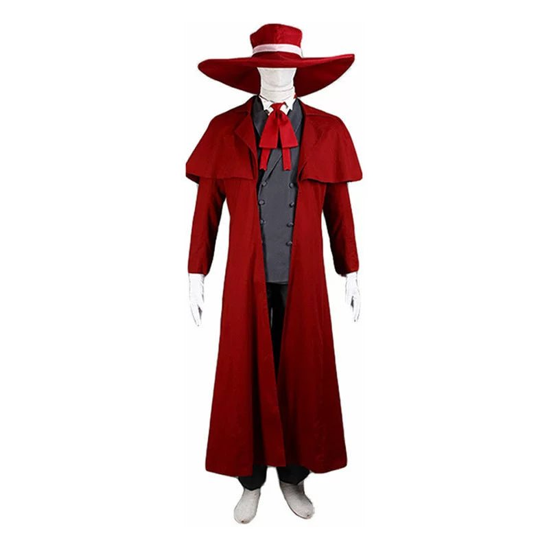Hellsing Alucard Cosplay Costume Set – Premium Royal Order of Protestant Knights Outfit for Anime Cosplayers, Halloween, and Stage Performance - Coscosmos