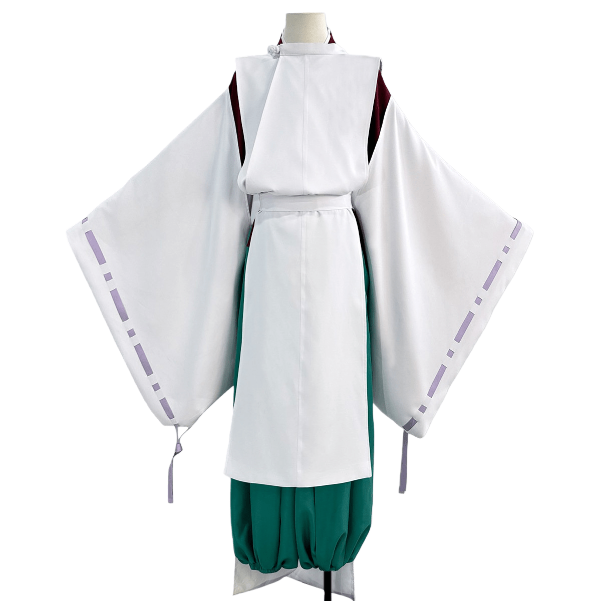 Hikago Costume: Fujiwara no Sai Waitress Attire - God's Move Heian - era Hunter Outfit Full Set - Coscosmos