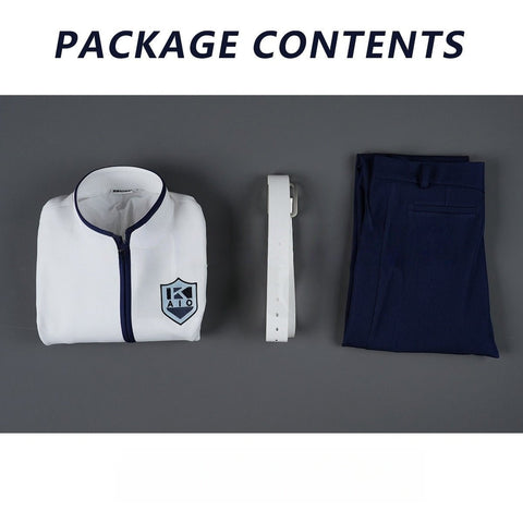 Hikaru no Go – Touya Akira Kaio Middle School Uniform Cosplay Costume - Coscosmos