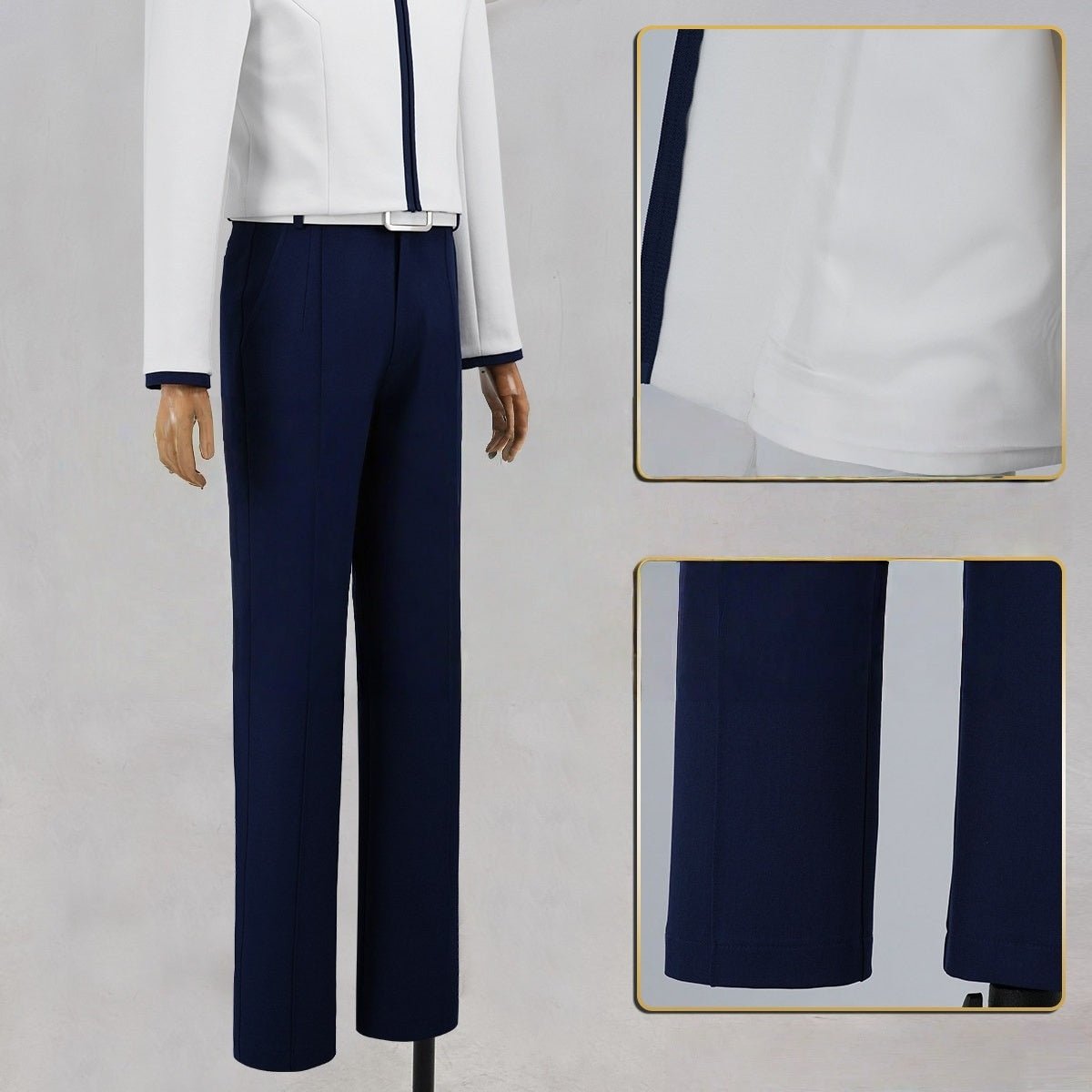 Hikaru no Go – Touya Akira Kaio Middle School Uniform Cosplay Costume - Coscosmos