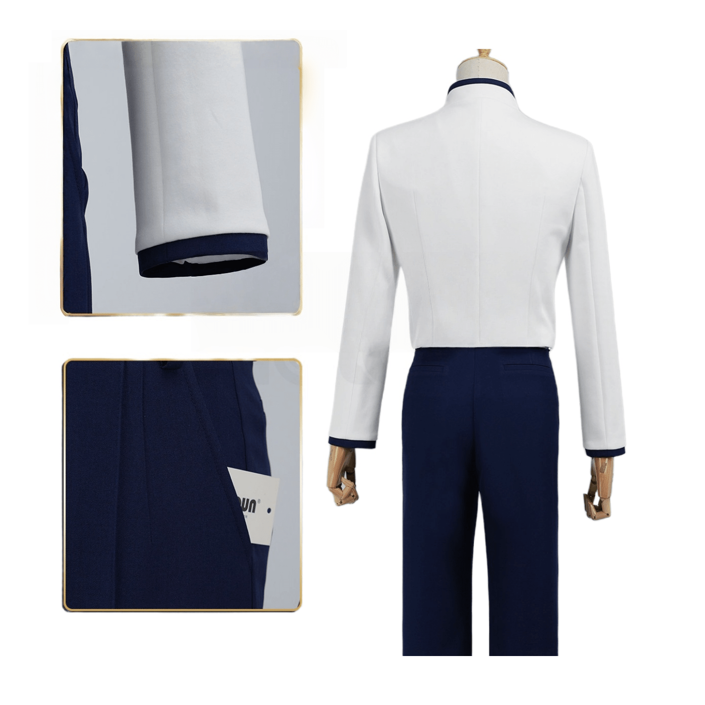Hikaru no Go – Touya Akira Kaio Middle School Uniform Cosplay Costume - Coscosmos