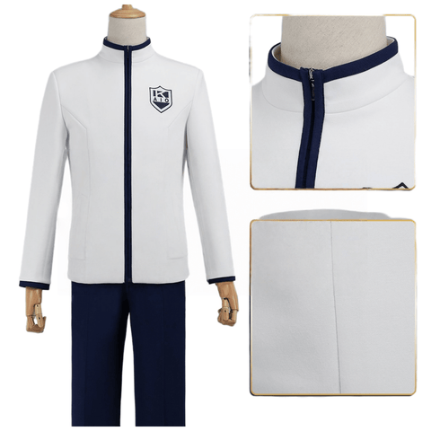 Hikaru no Go – Touya Akira Kaio Middle School Uniform Cosplay Costume - Coscosmos