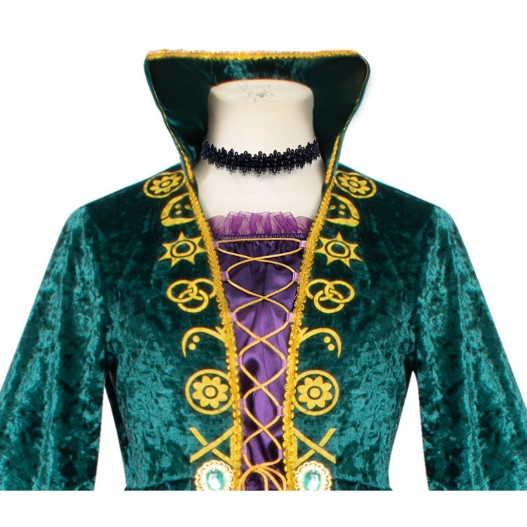Hocus Pocus Winifred Sanderson Cosplay Costume In Stock - Coscosmos
