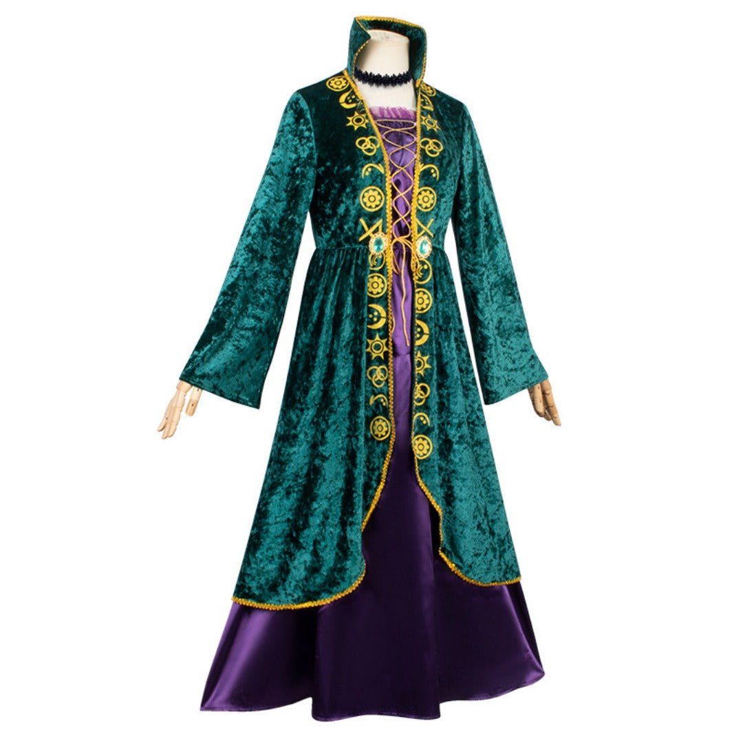 Hocus Pocus Winifred Sanderson Cosplay Costume In Stock - Coscosmos