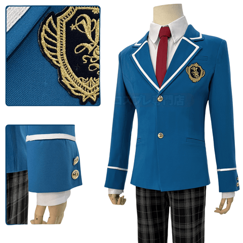 Hokuto Hidaka & Tetsuro Kumo Cosplay Costume - Ensemble Stars Anime Outfit - Coscosmos