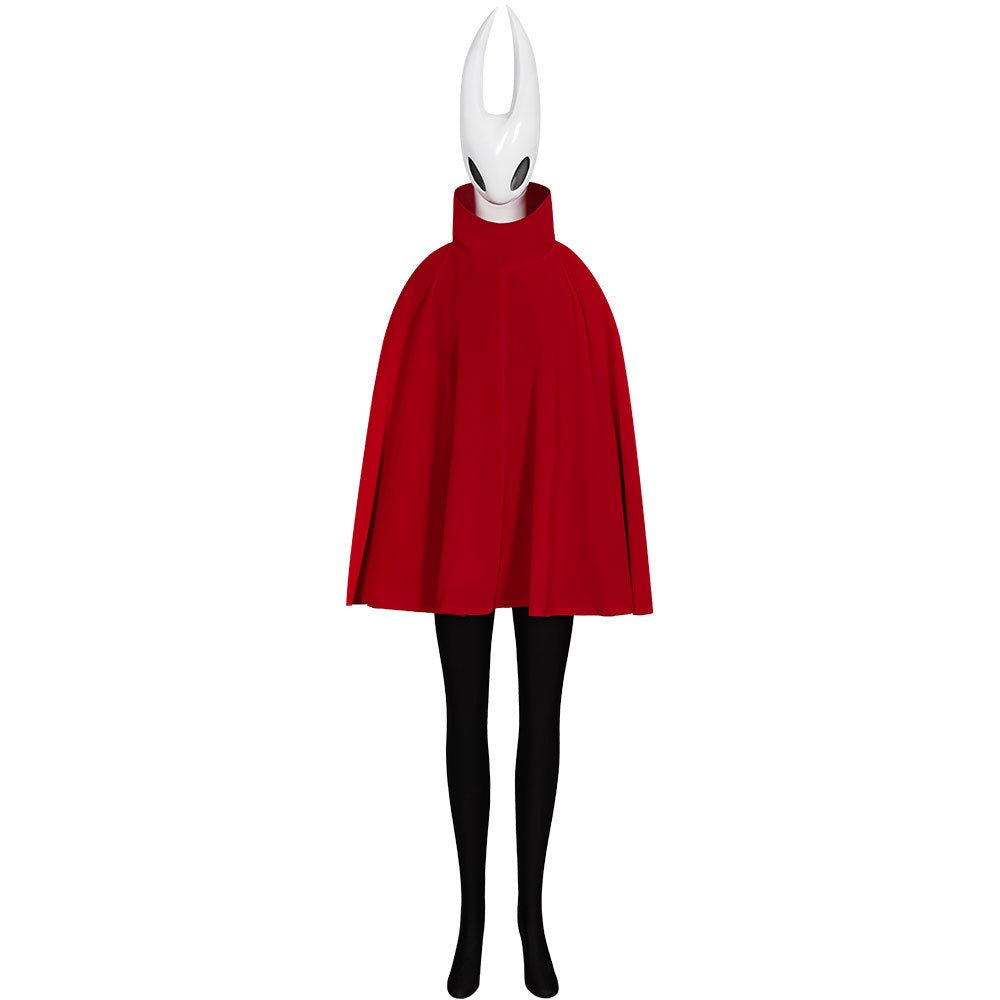 Hollow Knight: Hornet Cosplay Costume - Red Silk Song Game Halloween Outfit Full Set - Coscosmos