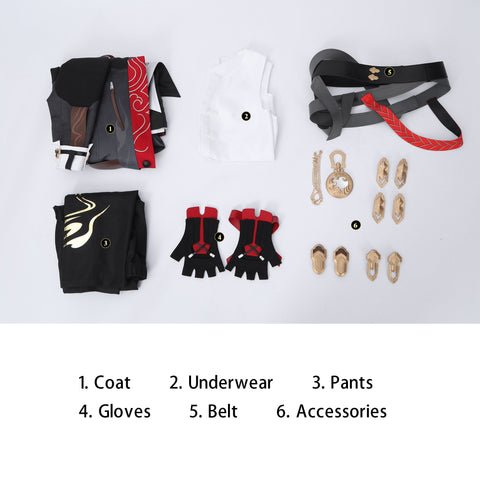 Honkai: Star Rail Caelus Male Trailblazer Cosplay Costume - Coscosmos
