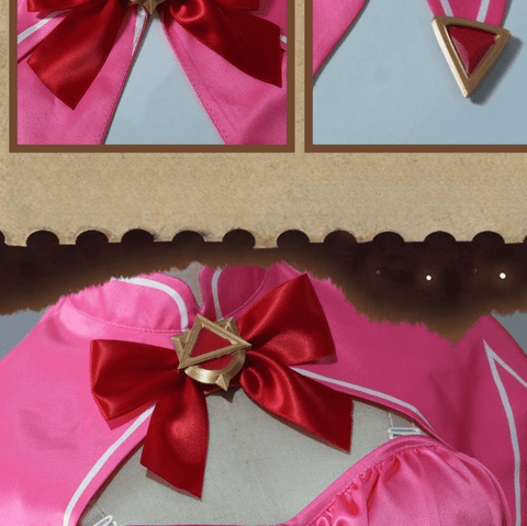 Honor of Kings Angela Night Lolita Original Skin Cosplay Costume Full Set - Coscosmos