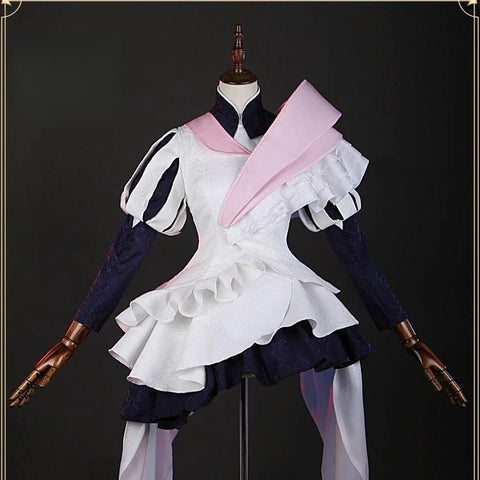 Honor of Kings Charlotte Eternal Aurora Cosplay Costume Complete Anime Set - Coscosmos