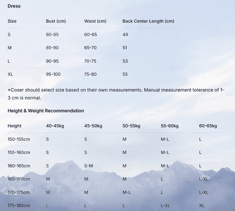 Honor of Kings Da Qiao Cosplay Costume Full Set - Official Calm Seas & Shining Light Cos Outfit - Coscosmos