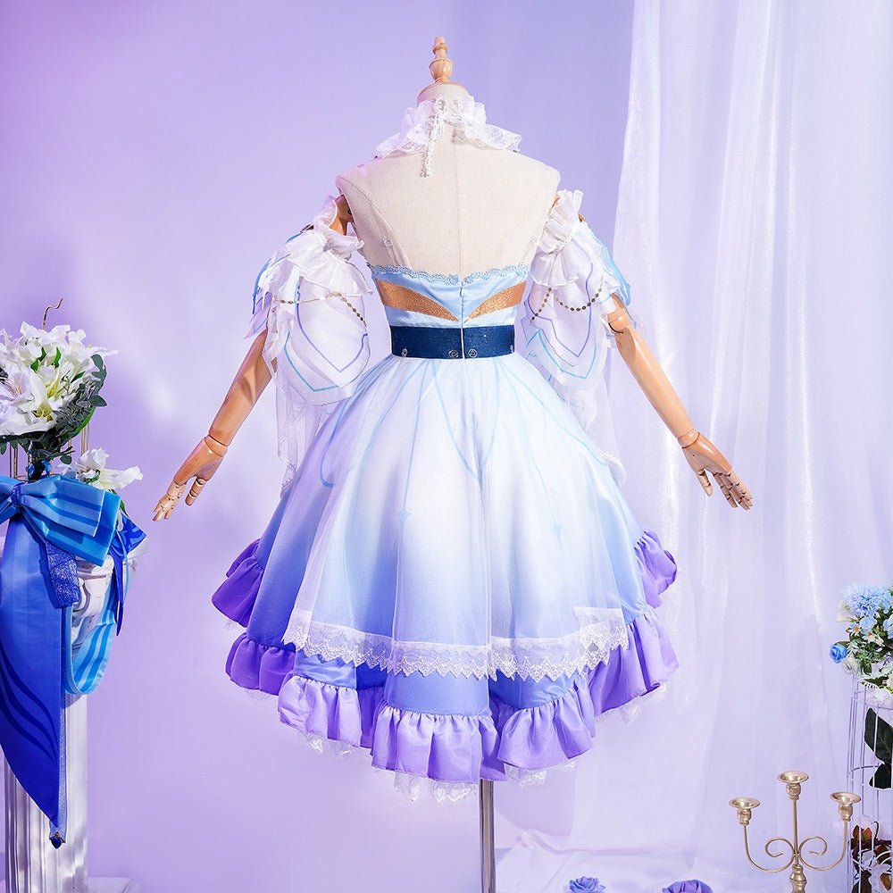 Honor of Kings Da Qiao Cosplay Costume - Lolita Bridal Gown Complete Set - Coscosmos
