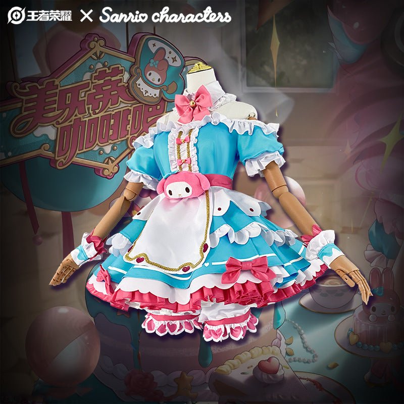 Honor of Kings Daji x Sanrio My Melody Full Cosplay Costume Set - Coscosmos