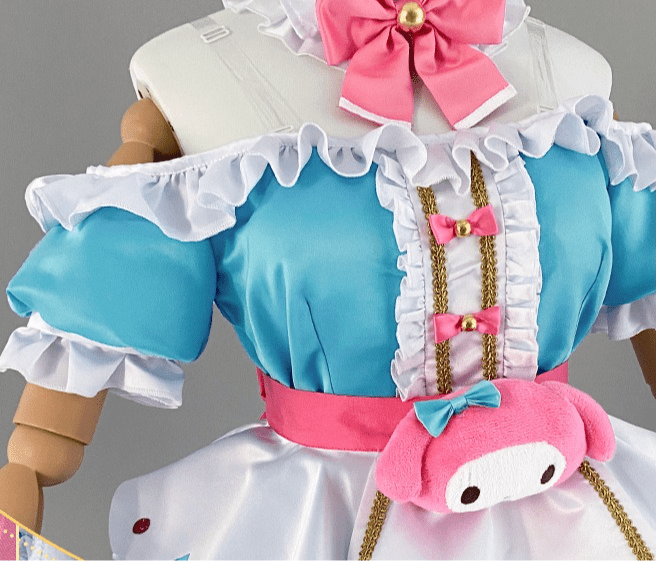 Honor of Kings Daji x Sanrio My Melody Full Cosplay Costume Set - Coscosmos