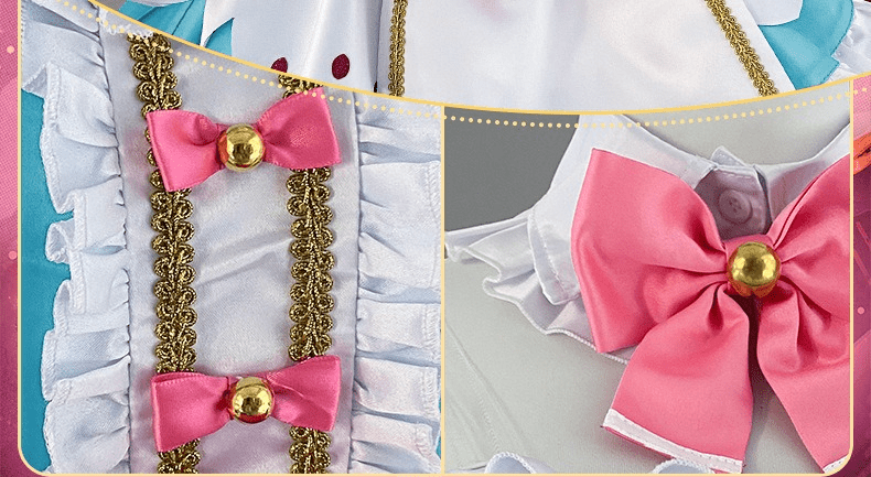 Honor of Kings Daji x Sanrio My Melody Full Cosplay Costume Set - Coscosmos