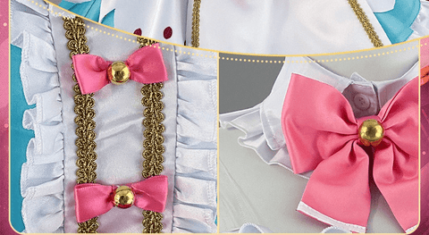 Honor of Kings Daji x Sanrio My Melody Full Cosplay Costume Set - Coscosmos