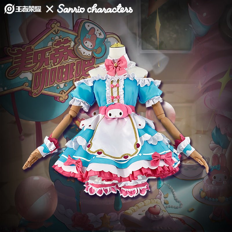 Honor of Kings Daji x Sanrio My Melody Full Cosplay Costume Set - Coscosmos