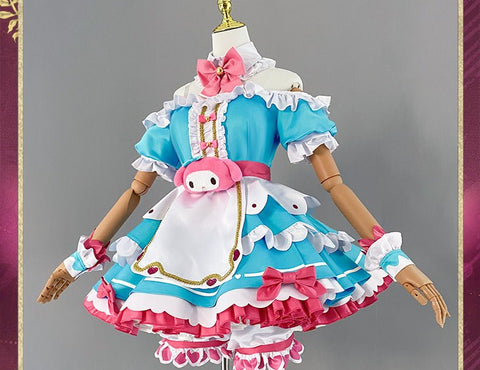 Honor of Kings Daji x Sanrio My Melody Full Cosplay Costume Set - Coscosmos