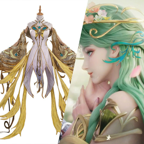 Honor of Kings Diaochan Fragrant Dream Blossom Cosplay Costume - Anime Game Women's Dress - Coscosmos