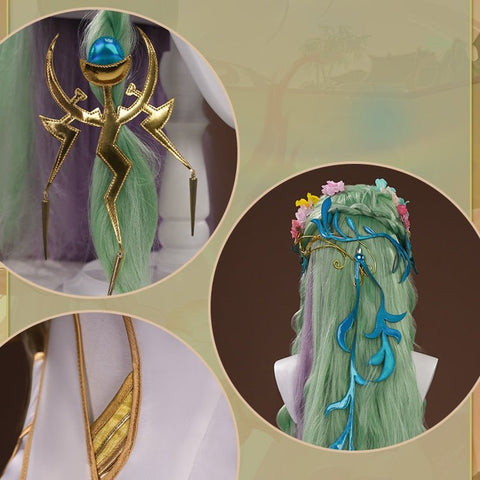 Honor of Kings Diaochan Fragrant Dream Blossom Cosplay Costume - Anime Game Women's Dress - Coscosmos