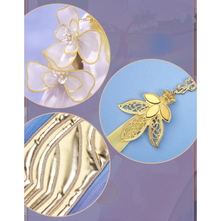 Honor of Kings Doria Fantasy Pearl Siren Cosplay Costume for Halloween & Anime Events - Coscosmos