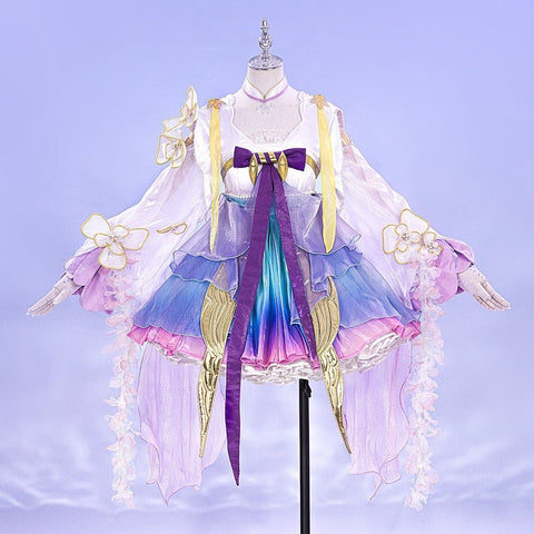 Honor of Kings Doria Fantasy Pearl Siren Cosplay Costume for Halloween & Anime Events - Coscosmos