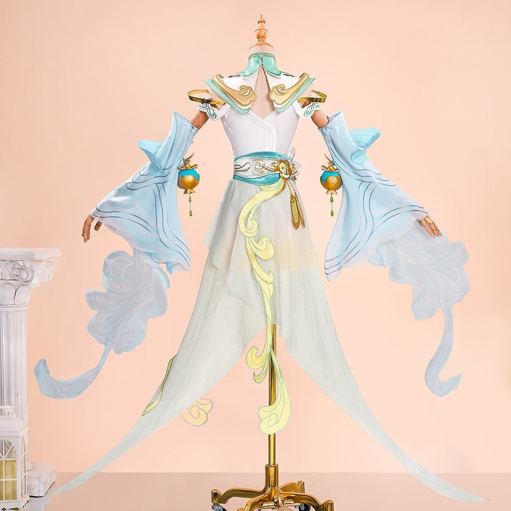 Honor of Kings Gongsun Li Yun Nuo Thousand Mountains Cosplay Costume Full Set Anime Game Outfit - Coscosmos