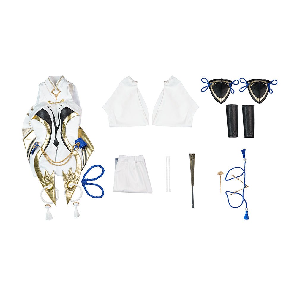 Honor of Kings Shangguan Waner Cosplay Full Set, Customizable Shoes Game Character Costume - Coscosmos