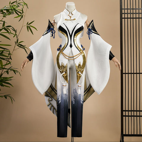 Honor of Kings Shangguan Waner Cosplay Full Set, Customizable Shoes Game Character Costume - Coscosmos