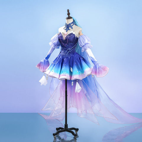 Honor of Kings Wang Zhaojin Eternal Rebirth Cosplay Costume, Complete Full Set for Women - Coscosmos