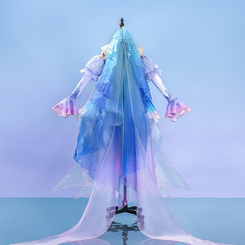 Honor of Kings Wang Zhaojin Eternal Rebirth Cosplay Costume, Complete Full Set for Women - Coscosmos