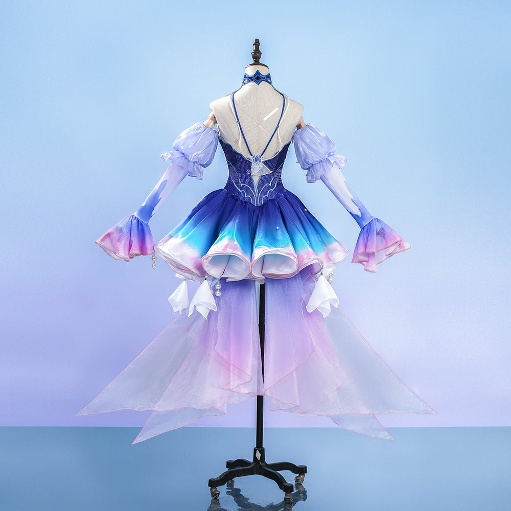 Honor of Kings Wang Zhaojin Eternal Rebirth Cosplay Costume, Complete Full Set for Women - Coscosmos