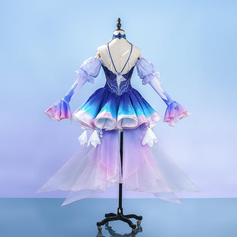 Honor of Kings Wang Zhaojin Eternal Rebirth Cosplay Costume, Complete Full Set for Women - Coscosmos