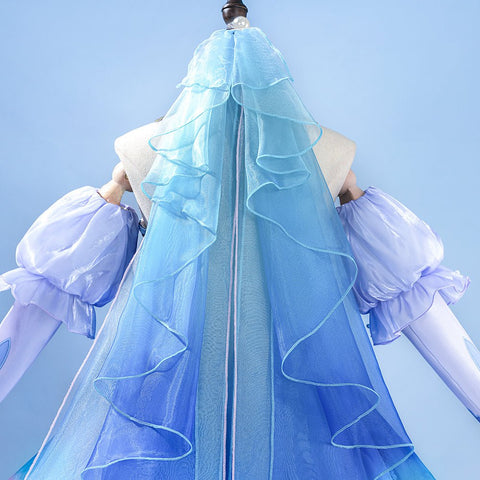 Honor of Kings Wang Zhaojin Eternal Rebirth Cosplay Costume, Complete Full Set for Women - Coscosmos