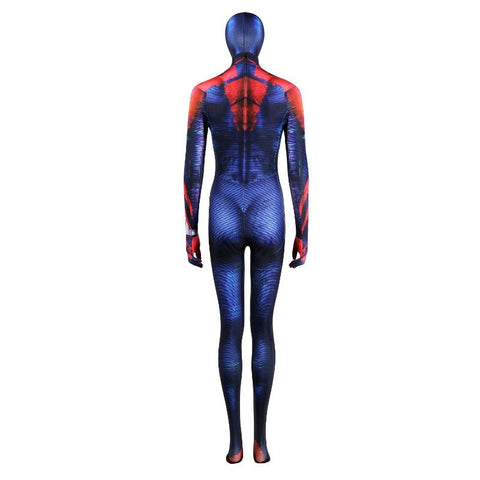 HOT Spider - Man: Across The Spider - Verse Spiderman 2099 Miguel O'Hara Jumpsuit Cosplay Costume - Coscosmos