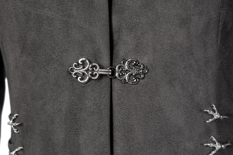 House of the Dragon Rhaenyra Black Riding Cosplay Costume Suit with Necklace - Coscosmos