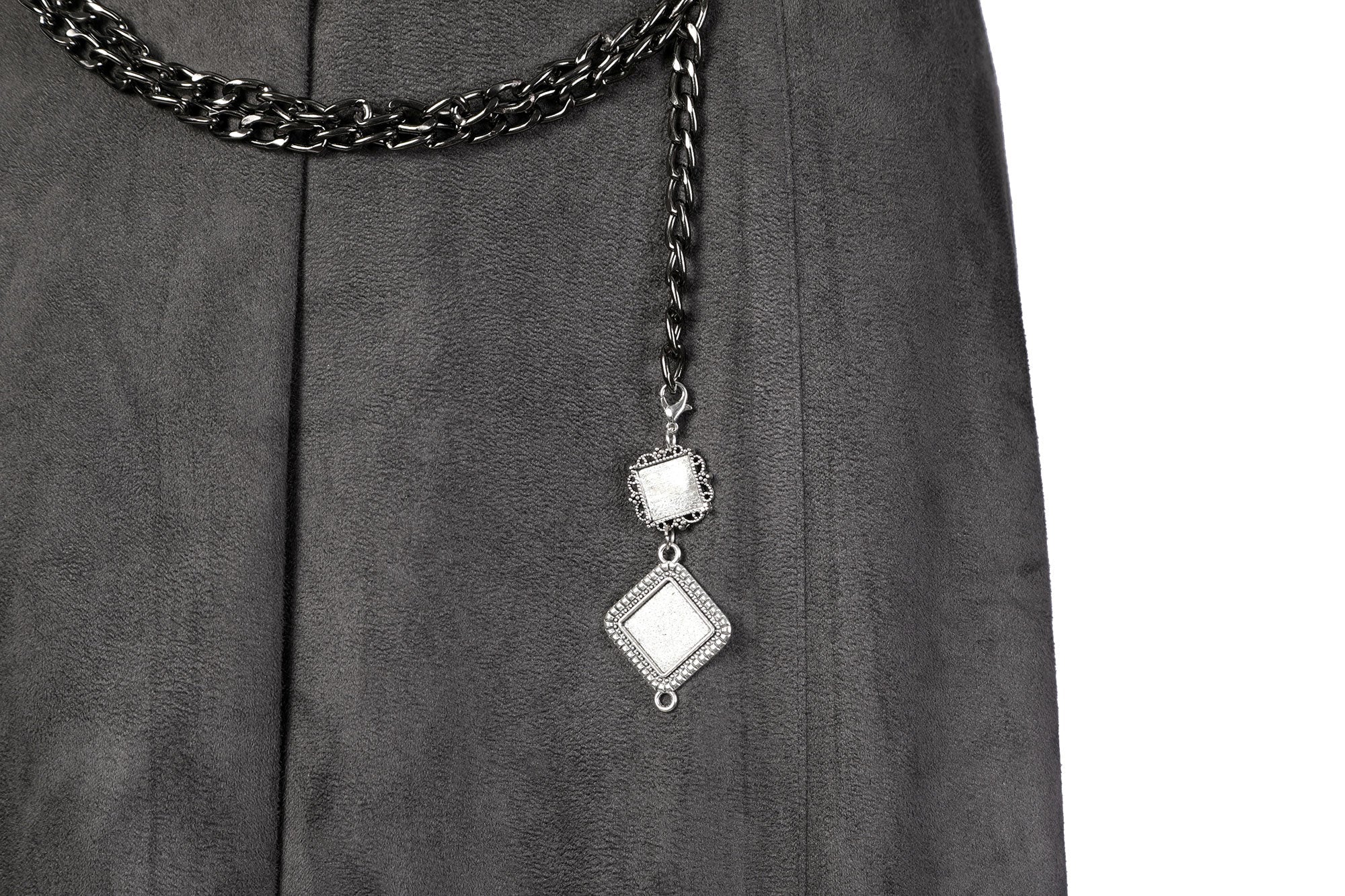 House of the Dragon Rhaenyra Black Riding Cosplay Costume Suit with Necklace - Coscosmos